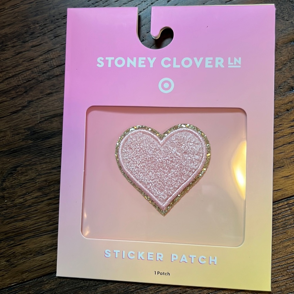 Stoney Clover heart patch